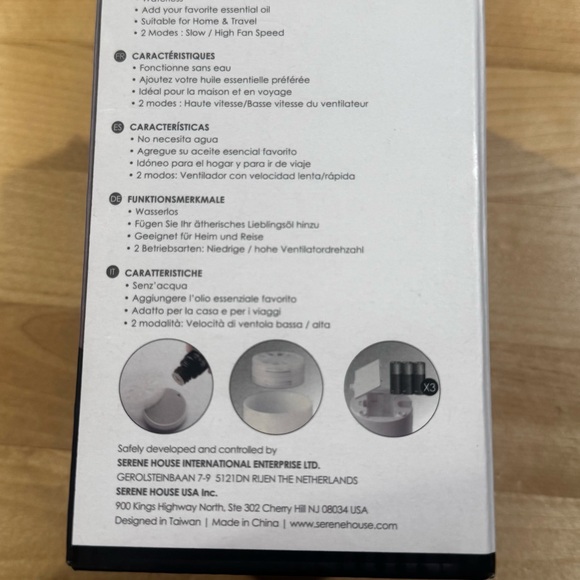 Gray Fan Diffuser - Picture 2 of 3